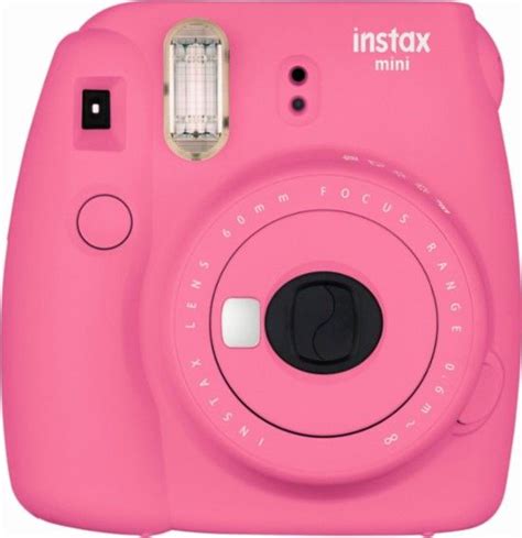 Fujifilm Instax Mini Instant Film Camera Flamingo Pink Front