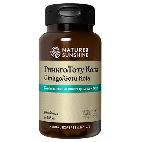 Купить Гинкго/Готу Кола НСП в СПб - описание, инструкция по применению ...
