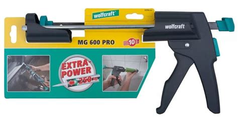 WOLFCRAFT 4356000 Pistolet Do Silikonu MG 600 PRO Mensura Pl Twoje