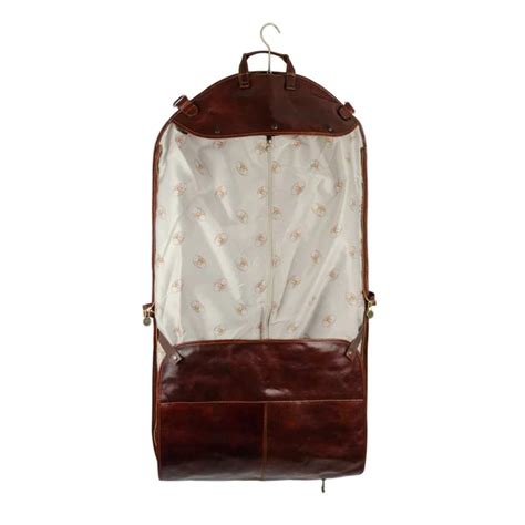 Leather Garment Bag - Leather Bags NZ