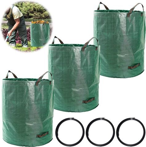 Sac de Jardin Poubelle de Jardin Sac de Déchets Sac Poubelle de