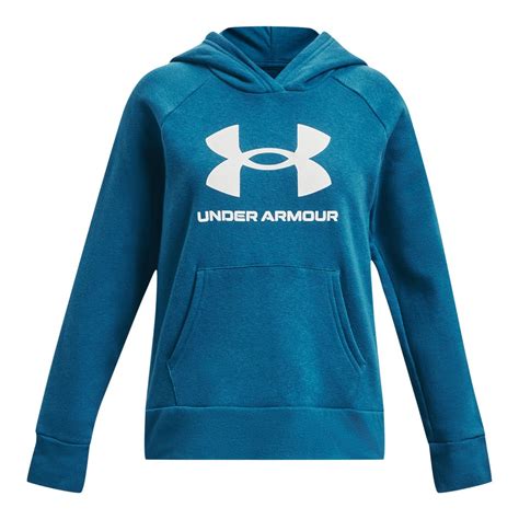 Under Armour Girls Rival Fleece Big Logo Hoodie Sportchek