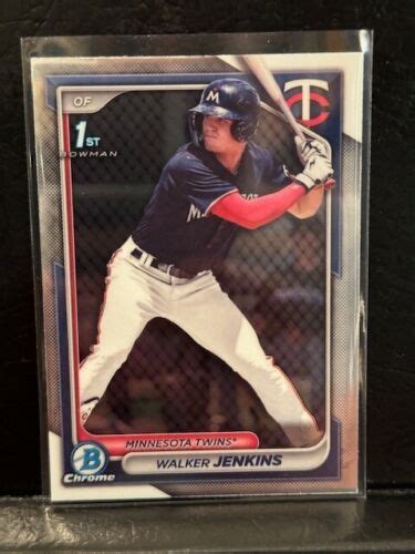 Bowman Walker Jenkins St Bowman Chrome Bcp Minnesota Twins