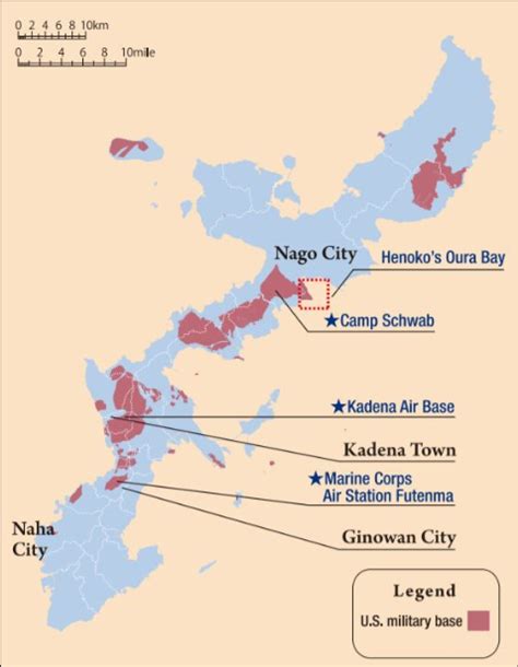 American Military Bases In Okinawa Globalize Dc Japan