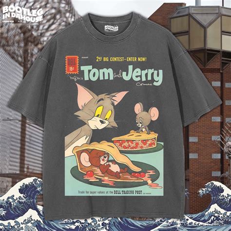 Jual Tom And Jerry Oversize T Shirt Kaos Oversize Tom And Jerry