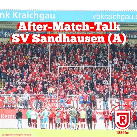 After Match Talk SV Sandhausen SSV Jahn Regensburg