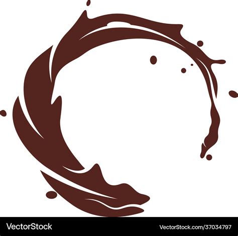 Chocolate logo design creative logo Royalty Free Vector