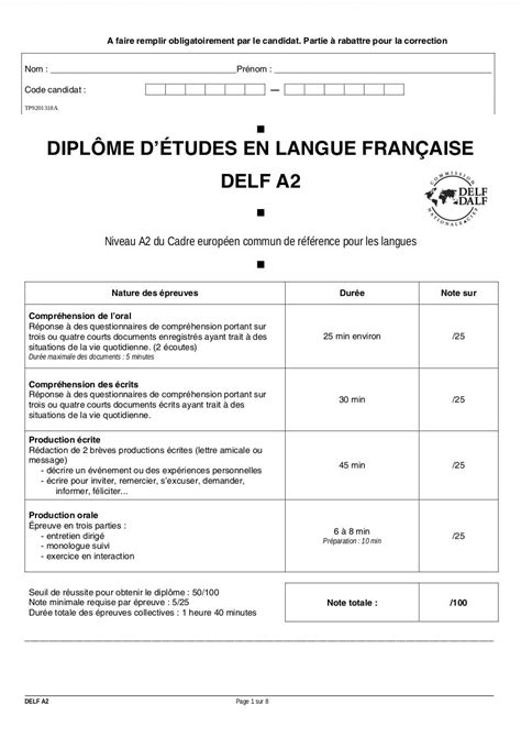 Delf A Oral Exam Pdf Cours Exercices Examens