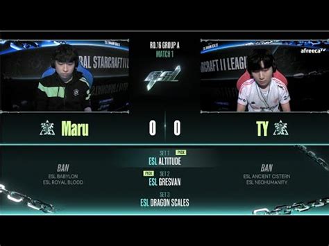 2023 GSL S2 Ro 16 Group A Match1 Maru Vs TY YouTube