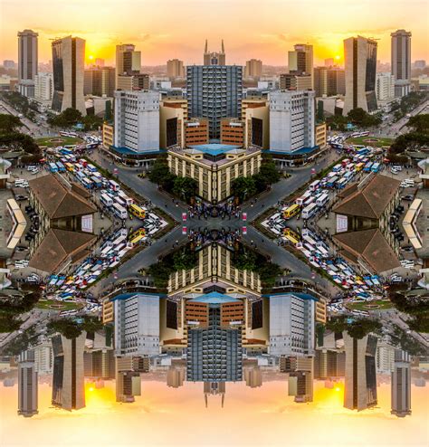 Landscape Photography - Cityscape Kaleidoscopes on Behance