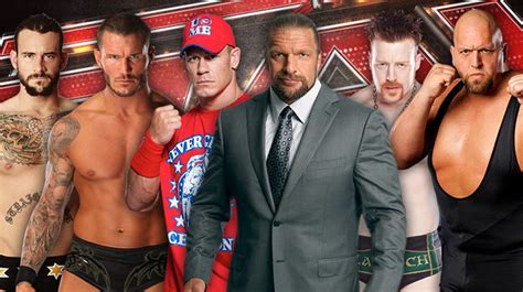 CM Punk,Randy Orton,John Cena,Triple H,Sheamus,Big Show - WWE Photo ...