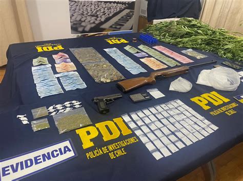 Tres sujetos fueron detenidos en Olmué por tráfico de drogas