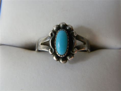 Vintage Bell Trading Post Navajo Inspired 925 Sterlin Gem