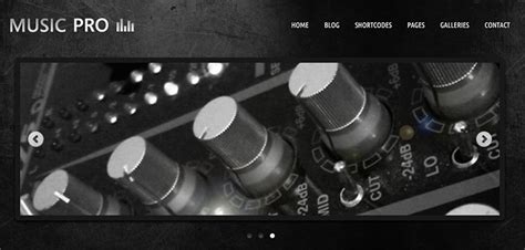 The Best Wordpress Themes For Bands Musicians And Djs Rockythemes