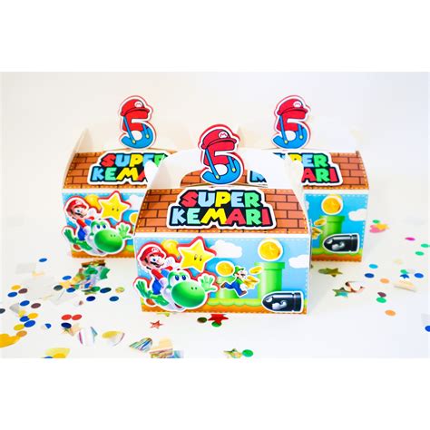 Super Mario Gable Boxestreat Boxes Paperkraftingkyya