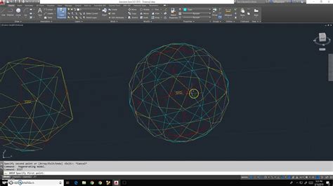 AutoCAD Geodesic Dome YouTube