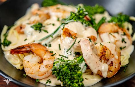 Reimagined Olive Garden Shrimp Alfredo Fit Men Cook