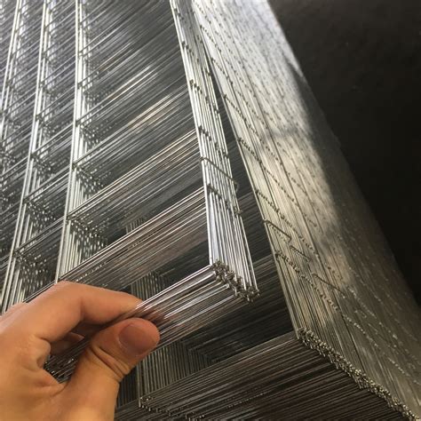 Black And Galvanized Welded Wire Mesh Panels For Construction China