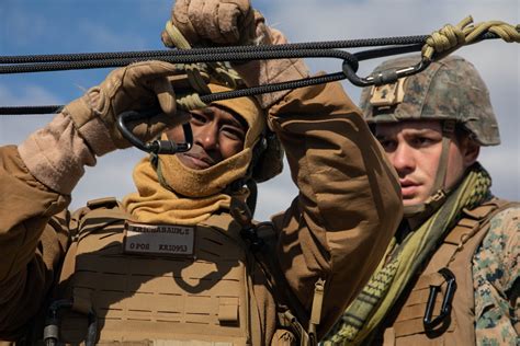 Dvids Images Marine Engineers And Navy Seabees Construct A One Rope