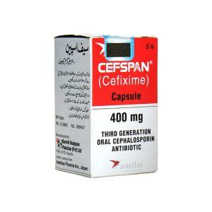 CEFSPAN 400MG CAP Pack Size X 5 Khalid Pharmacy Online Pharmacy