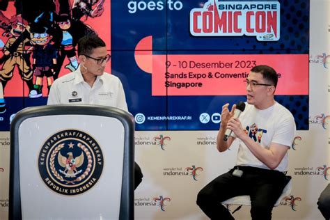 Kemenparekraf Fasilitasi Komik Indonesia Hadir Di Singapore Comic Con