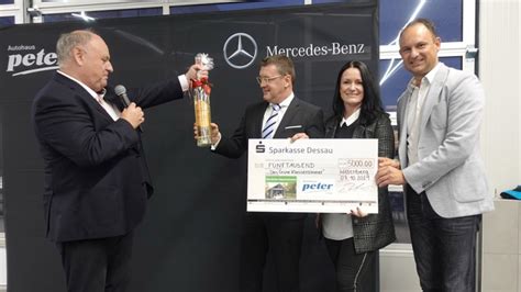 Autohaus Peter Richtfest Im Mercedes Benz Center Wittenberg