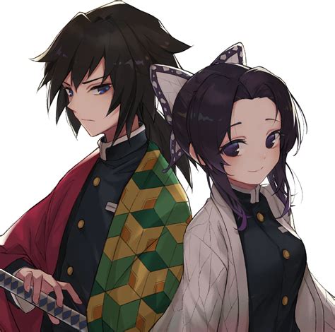 Demon Slayer Kimetsu No Yaiba Shinobu Kochou Giyu Tomioka ぎゆしの