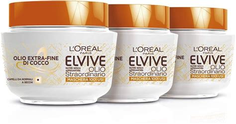 Elvive L Oréal Paris Elvive Maschera Nutriente per Capelli da Normali a