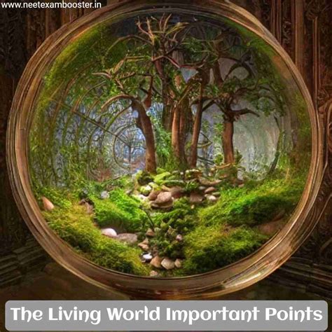 The Living World Important Points For Neet Neet Exam Booster