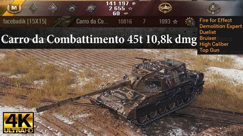 Carro Da Combattimento T Video In Ultra Hd K Dmg Kills