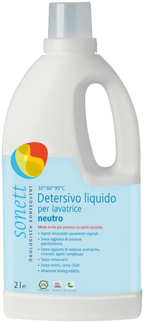 Detersivo Liquido Neutro Per Lavatrice Sonett Agricoltura Biologica