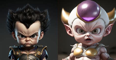 Dragon Ball Z cette IA imagine à quoi ressembleraient Goku Vegeta et