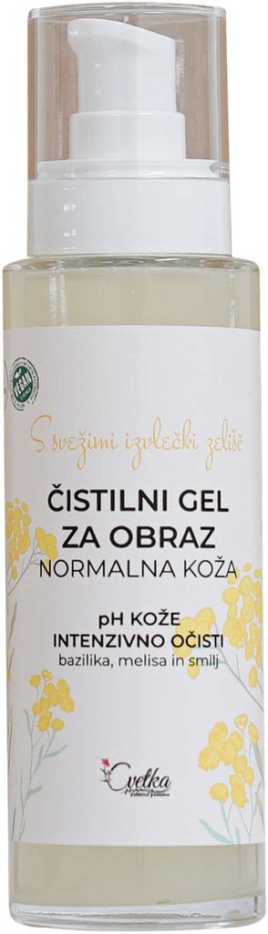 Gel Cvetka čistilni za normalno kožo 100 ml Tusdrogerija si