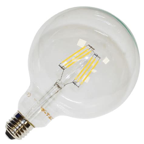 V Tac Led Bulb W Filament Patent E G Warm White Sku