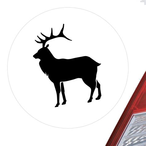 Huuraa Aufkleber Hirsch Silhouette Sticker Cm Mit Motiv F R Alle Ti