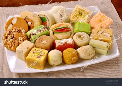 Mix Mithai Stock Photo 308679107 Shutterstock