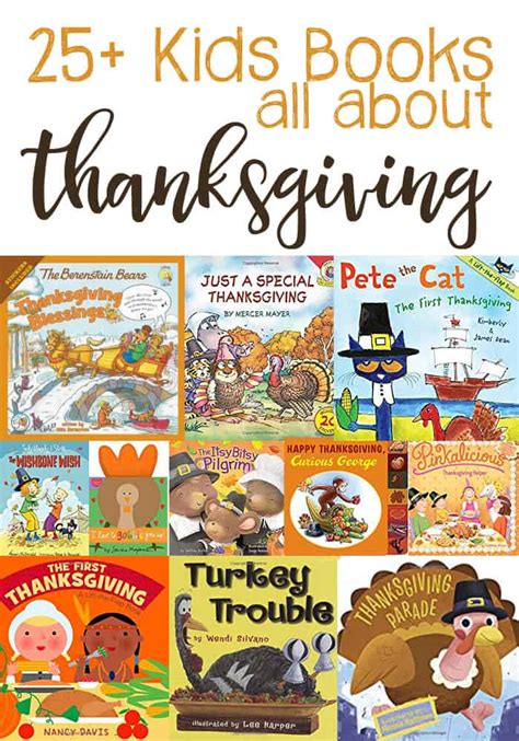 25 Thanksgiving Books Your Kids Will Love