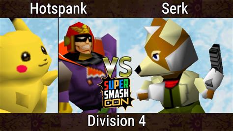 SSC 2023 Hotspank Captain Falcon Pikachu Vs Serk Fox Smash Bros