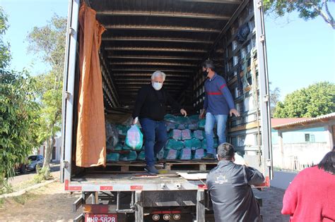 Smthas Recebe A Doação De 234 Cestas Básicas Do Grupo Grazziotin