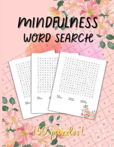 Mindfulness Word Search Calming Word Search For Adults To Relax By Edithmex Edithmex Goodreads