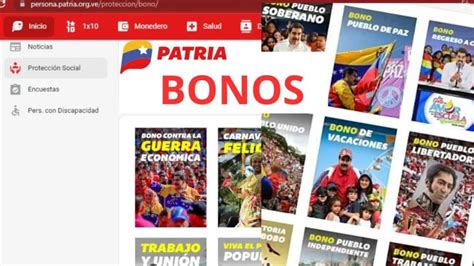 Conoce Los Bonos Asignados Por La Plataforma Patria Que Entregarán Del 9 Al 14 Dic Montos