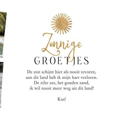 Trendy Vakantiekaart Groetjes Uit Zonnebril Kaartje2go