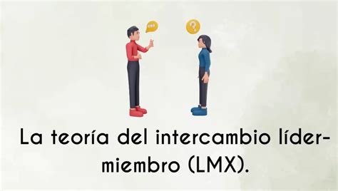 Que es la teoría del intercambio líder miembro LMX y porque deberías