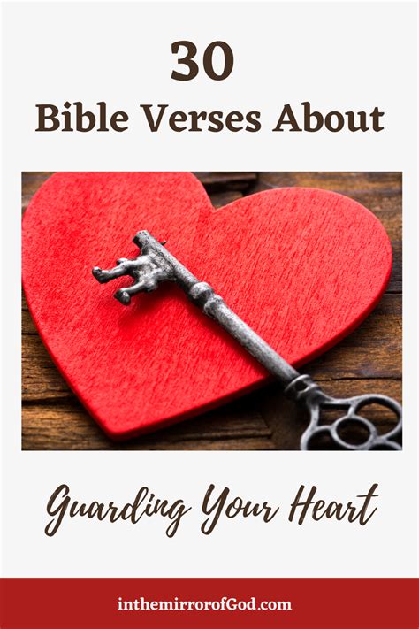 30 Bible Verses About Guarding Your Heart Bible Verses Guard Your