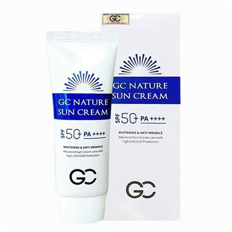 Kem chống nắng GC Nature Sun Cream 60ml Hàn Quốc EVA