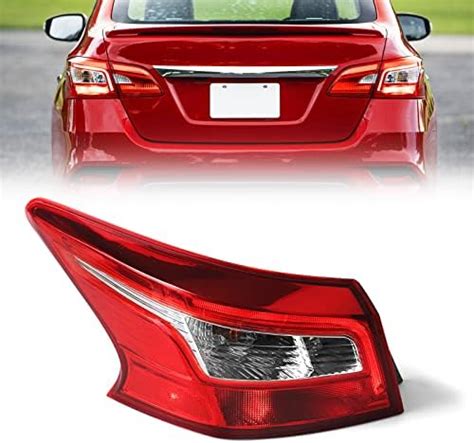 Wflnhb Left Side Tail Light Replacement For Nissan Sentra 2016 2017 2018 Rear Tail