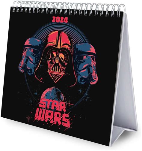 Grupo Erik Star Wars Classic Desk Calendar 2024 Desktop Calendar 2024