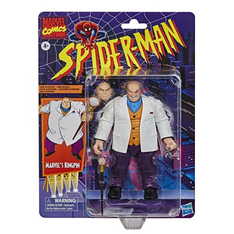 Hasbro Marvel Legends Series Spider Man Kingpin Vintage Collection 6 In