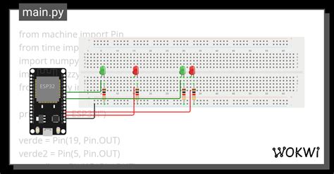 Semaforo Copy Wokwi ESP32 STM32 Arduino Simulator