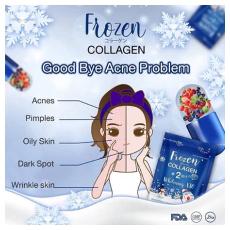 FROZEN COLLAGEN 2 IN 1 WITH 10X WHITENING 60 S SHOP THE GLOW SA